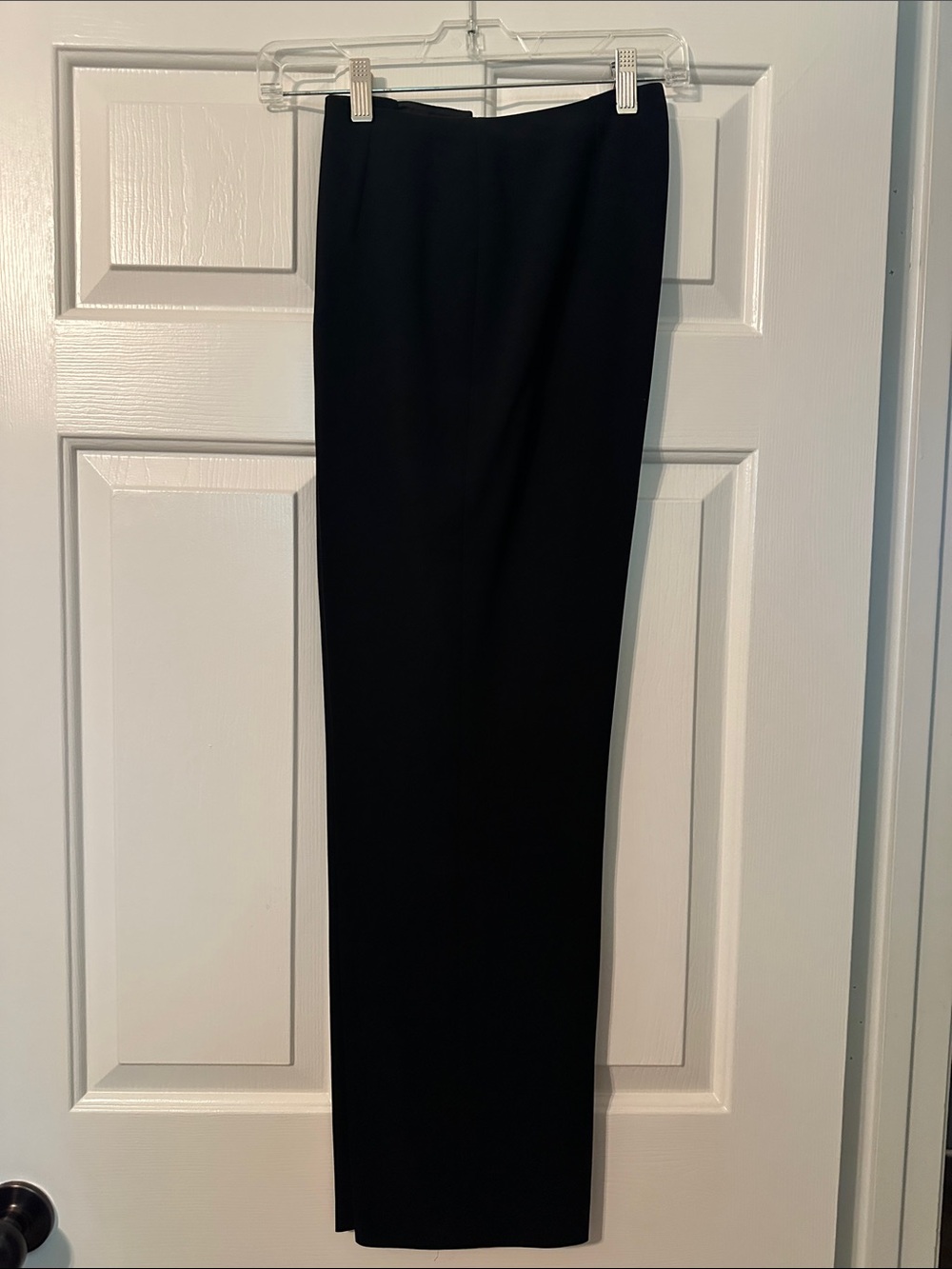Ann Taylor Black Straight-Leg Dress Pants